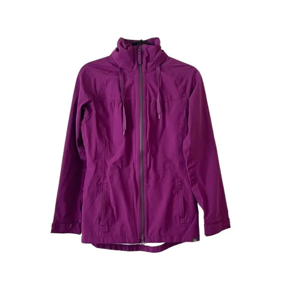 Prana Rain Jacket in Purple Size XS